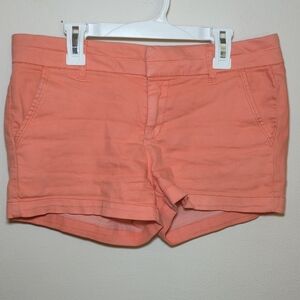 3 for $20 Bundle Sale! Harper Mid-Rise Orange Chino Shorts Women's Size 27